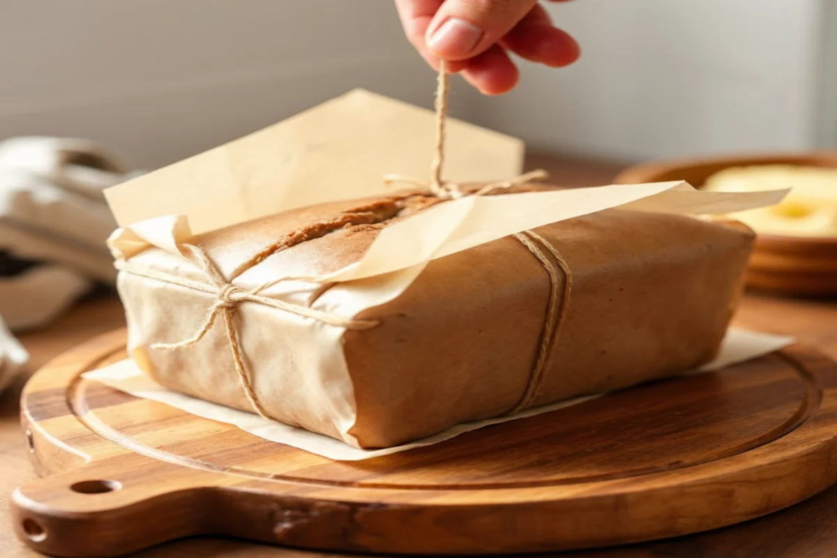 How to Wrap Banana Bread