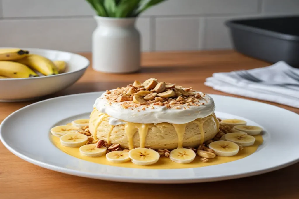 What can you use in banana pudding instead of wafers?