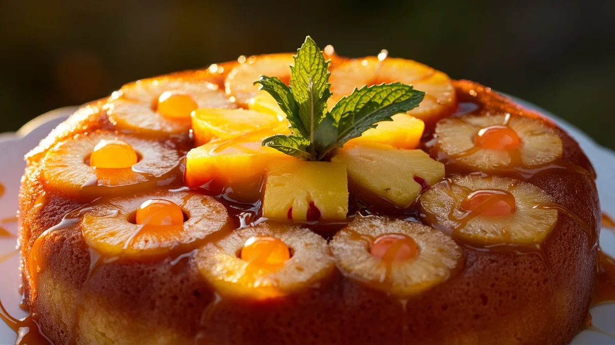 pineapple upside down cake