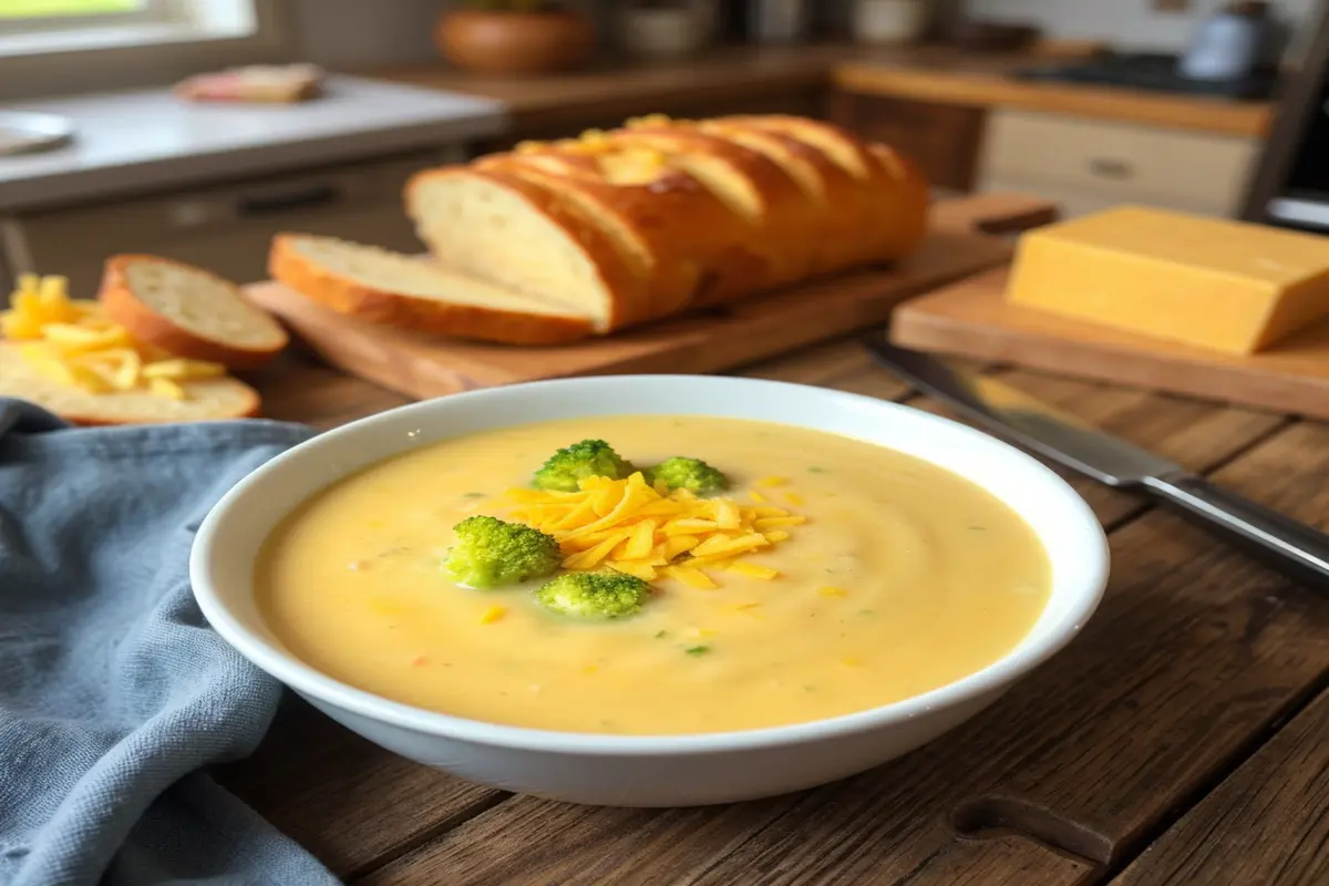 broccoli cheddar soup recipe