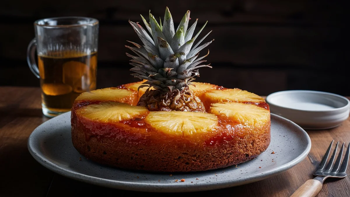 pineapple upside down cake