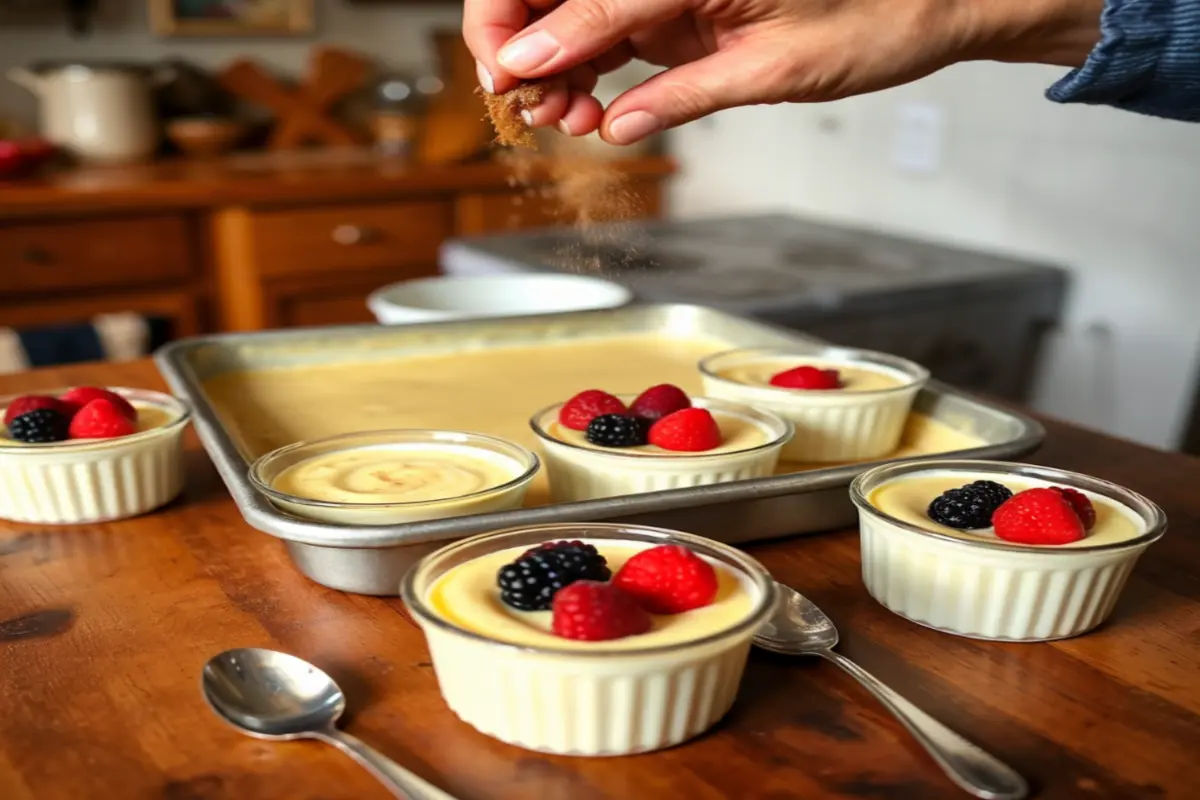 How is pudding made from scratch?