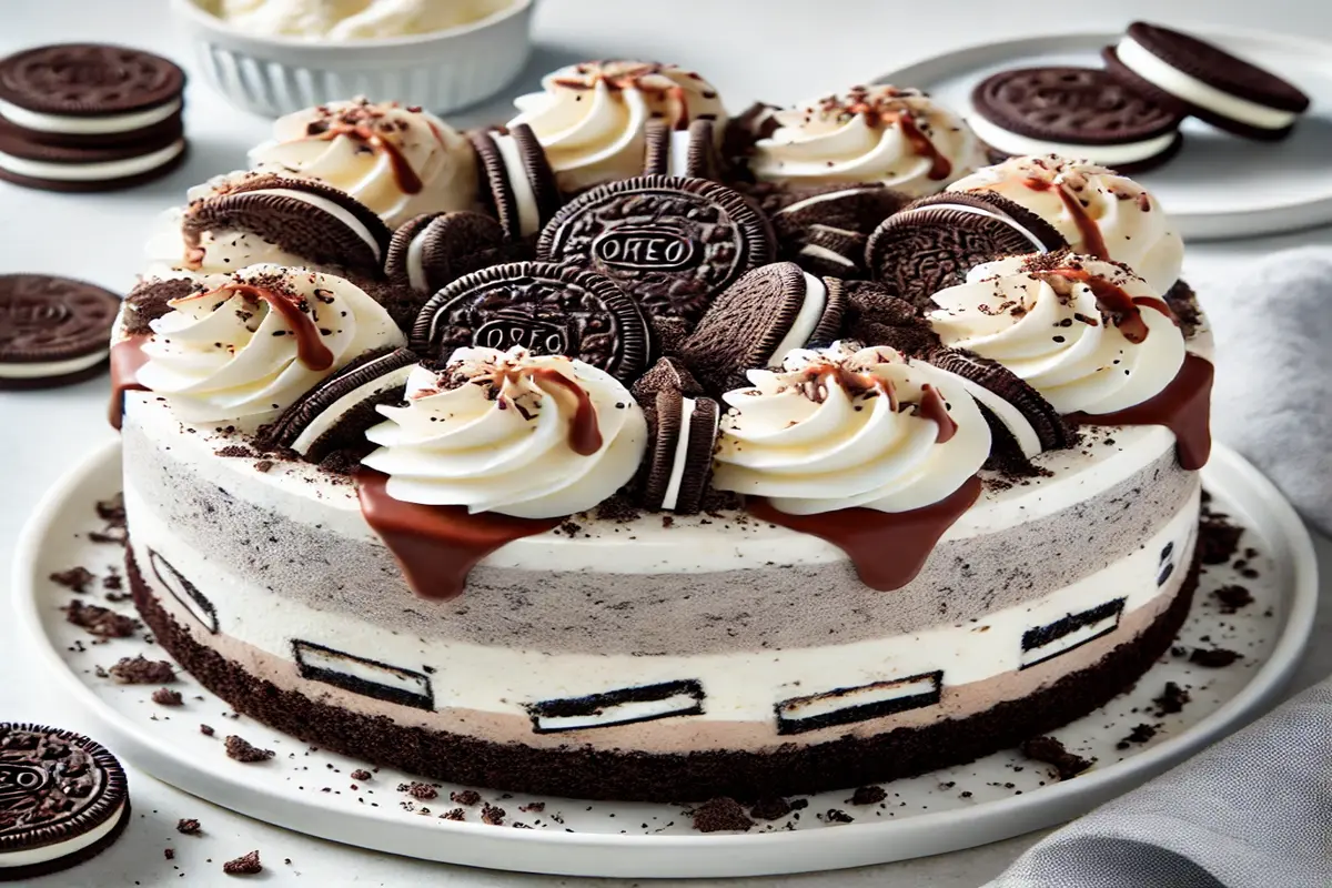 Oreo Ice Cream Cake