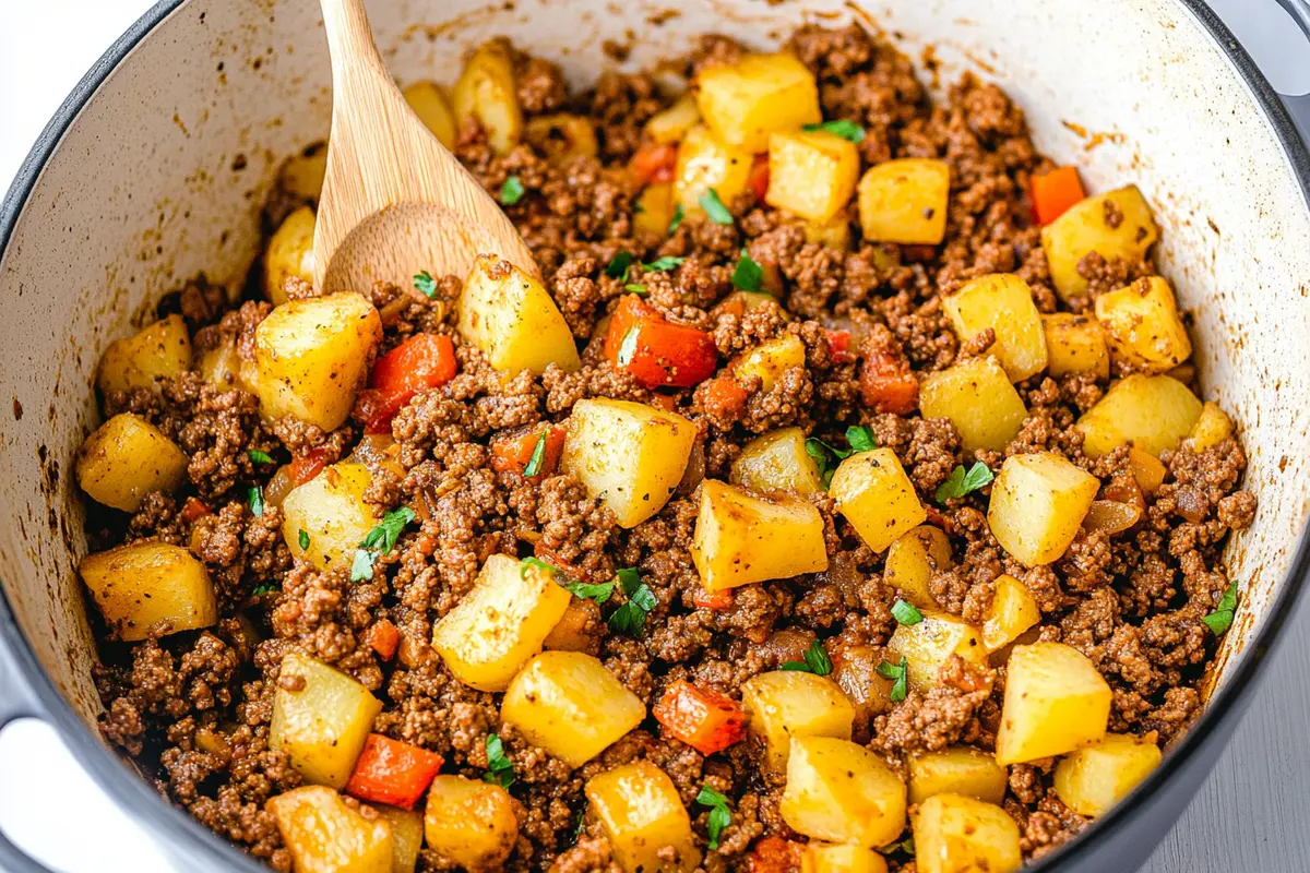 Ground beef and potato recipes