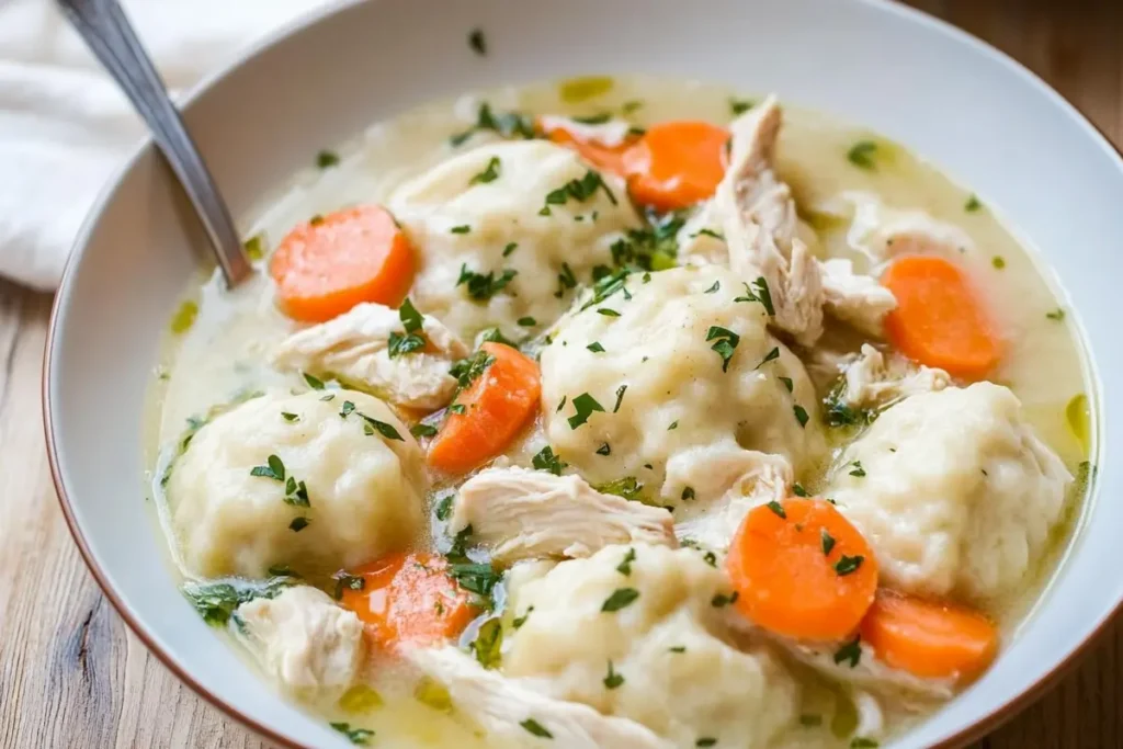 Gluten Free Chicken and Dumplings