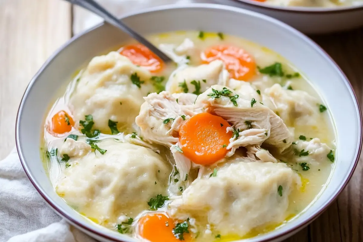 Gluten Free Chicken and Dumplings