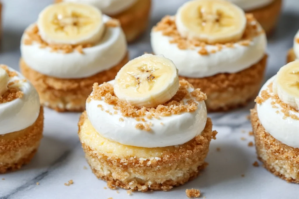 Banana Pudding Cheesecake Bites