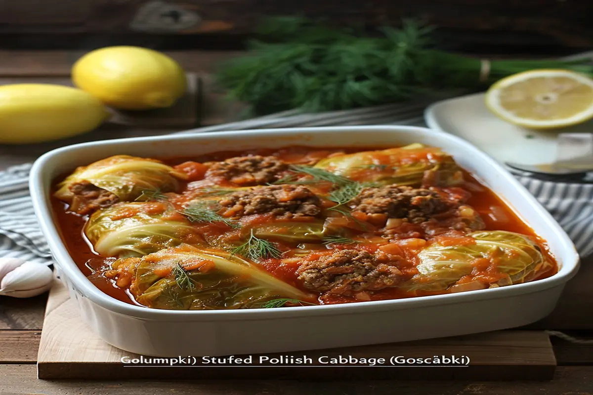 Golumpki – Stuffed Polish Cabbage