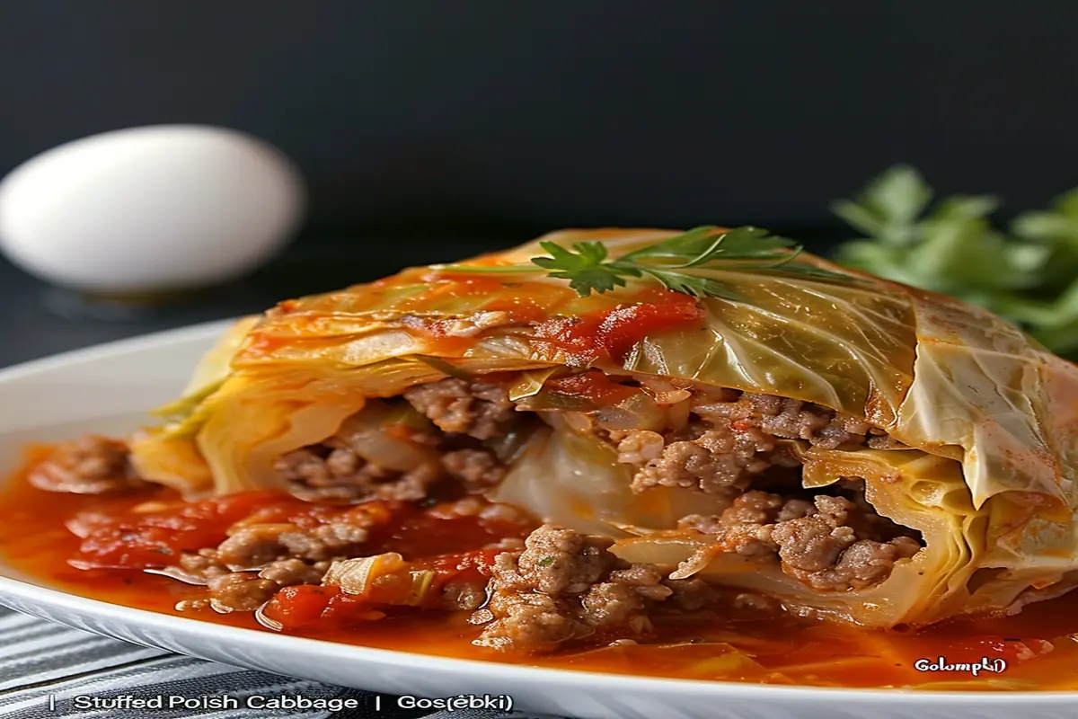Golumpki – Stuffed Polish Cabbage