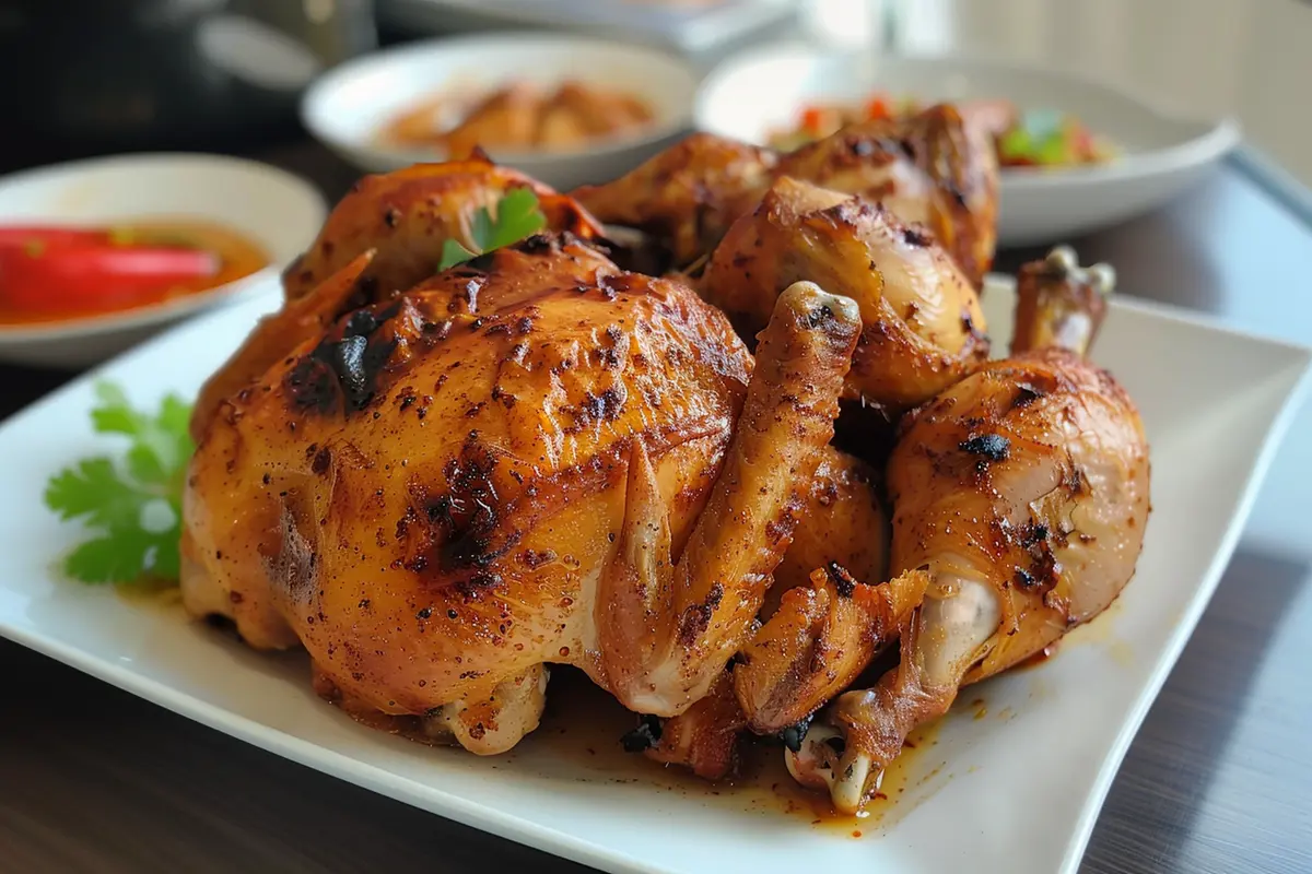 Spicy Rapid Roast Chicken