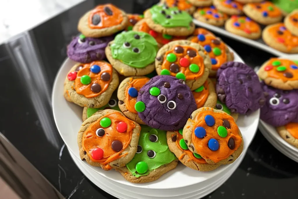 Halloween Monster Cookies