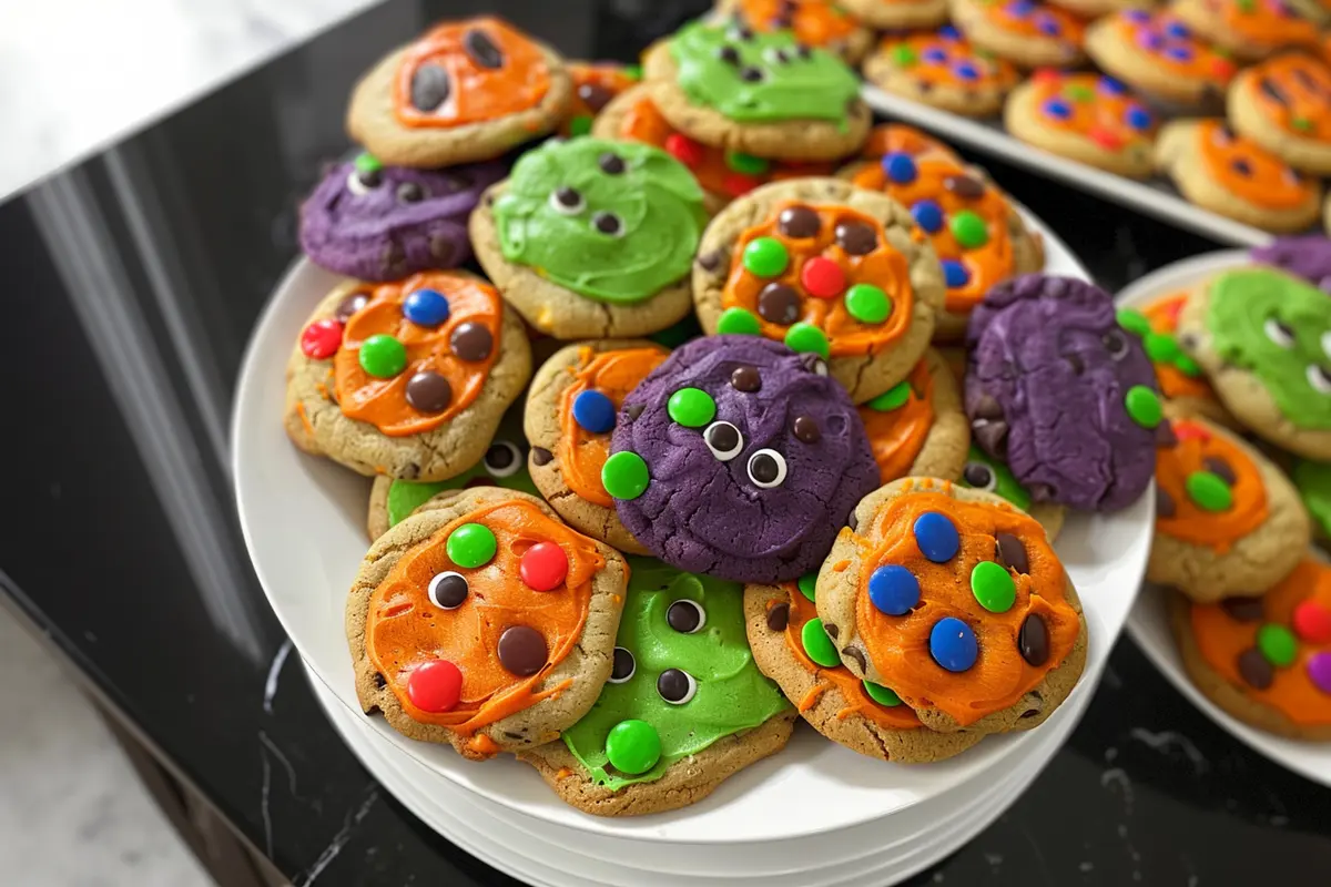 Halloween Monster Cookies