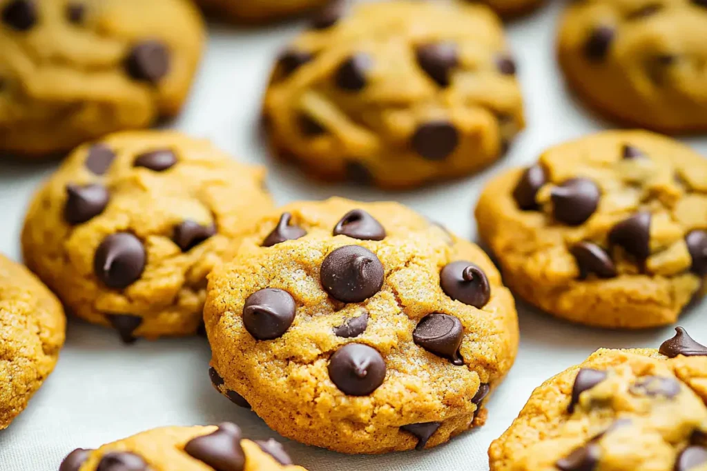 Pumpkin Chocolate Chip Cookies